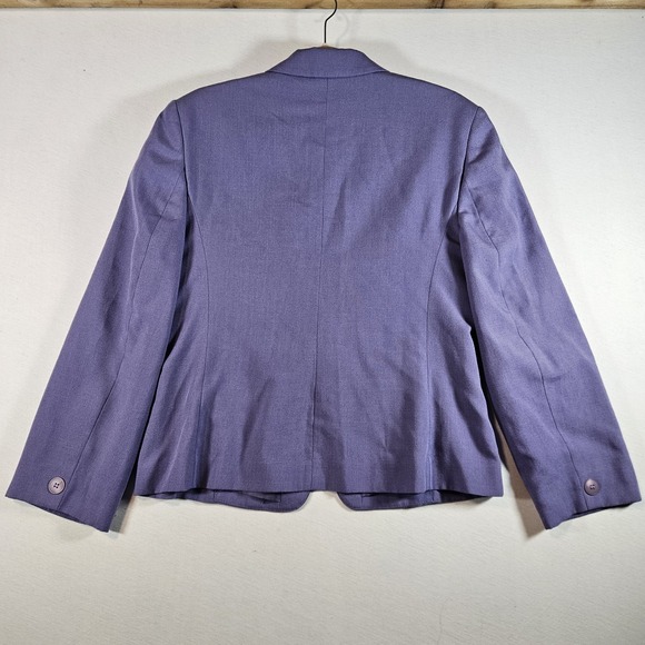 Vintage Sophisticates By Pendleton Blazer Women's 12 Periwinkle Purple - Picture 3 of 9
